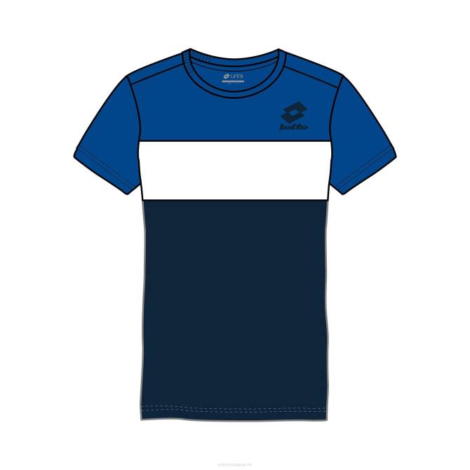 deti athletica b iii tee js Lotto kráľovský tím/námorná modrá 2Z281138