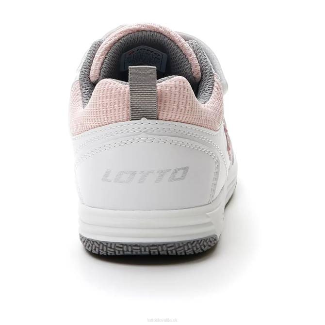 deti set ace amf xix 1 cl s Lotto biela/broskyňová bič/studená šedá 7u 2Z281072
