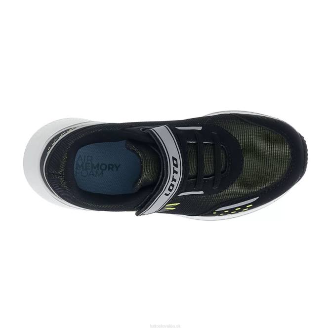 deti speedevo 600 amf ii cl s Lotto celé čierne/akáciovo zelené 2Z281094