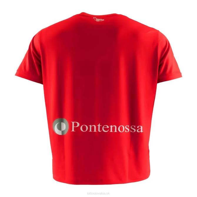 muži ac monza home 22/23 autentické Lotto plameňovo červená 2Z28640