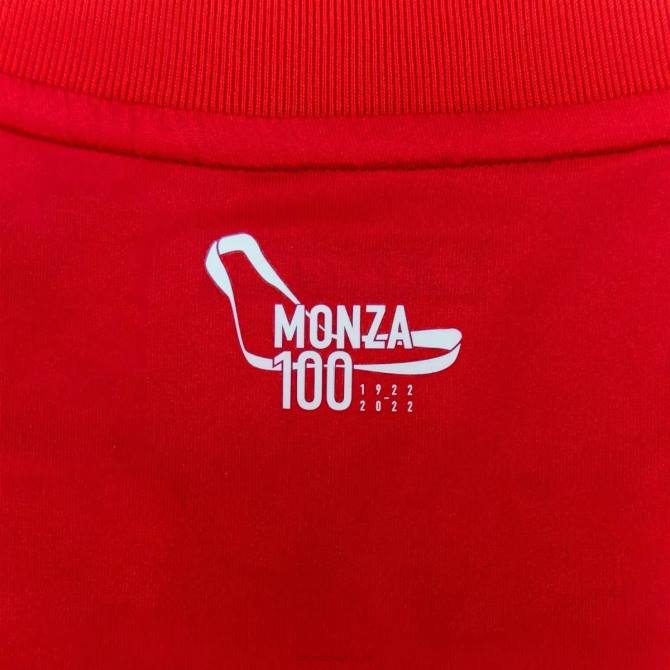 muži ac monza home 22/23 autentické Lotto plameňovo červená 2Z28640