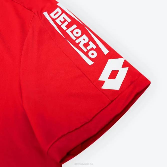 muži ac monza home 22/23 autentické Lotto plameňovo červená 2Z28640
