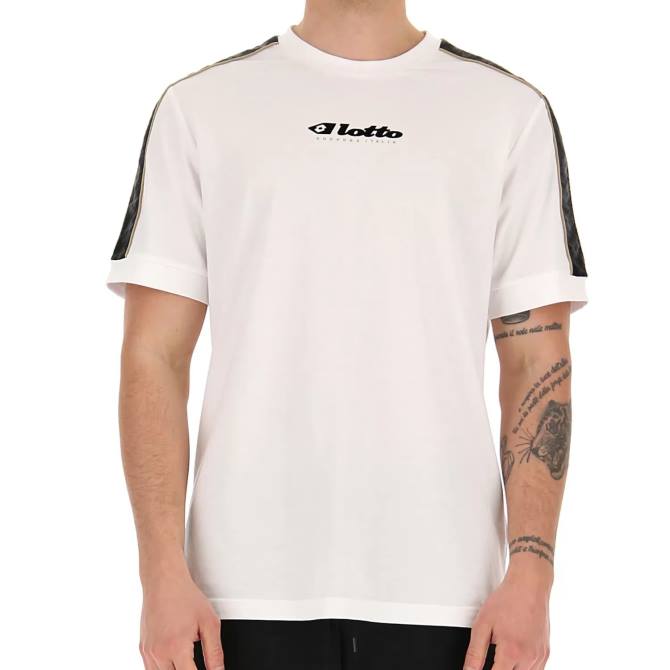 muži athletica classic iv tee js Lotto žiarivo biele 2Z28376