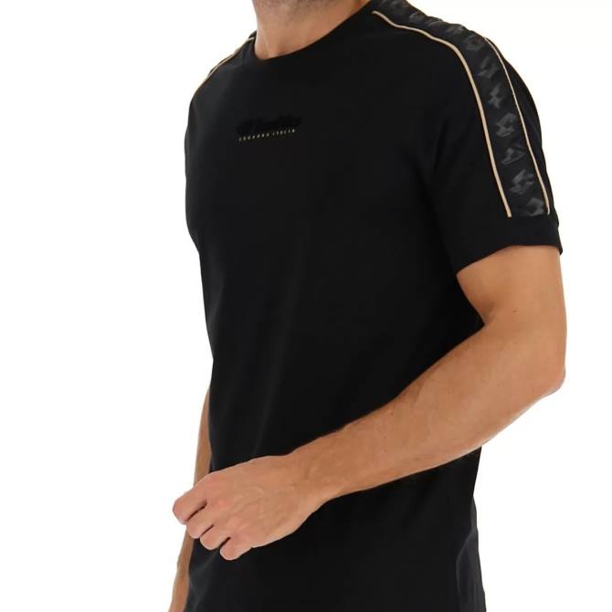 muži athletica classic iv tee js Lotto všetko čierne 2Z28379