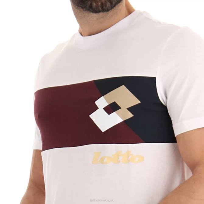 muži athletica lg iii tee js Lotto žiarivo biele 2Z28384