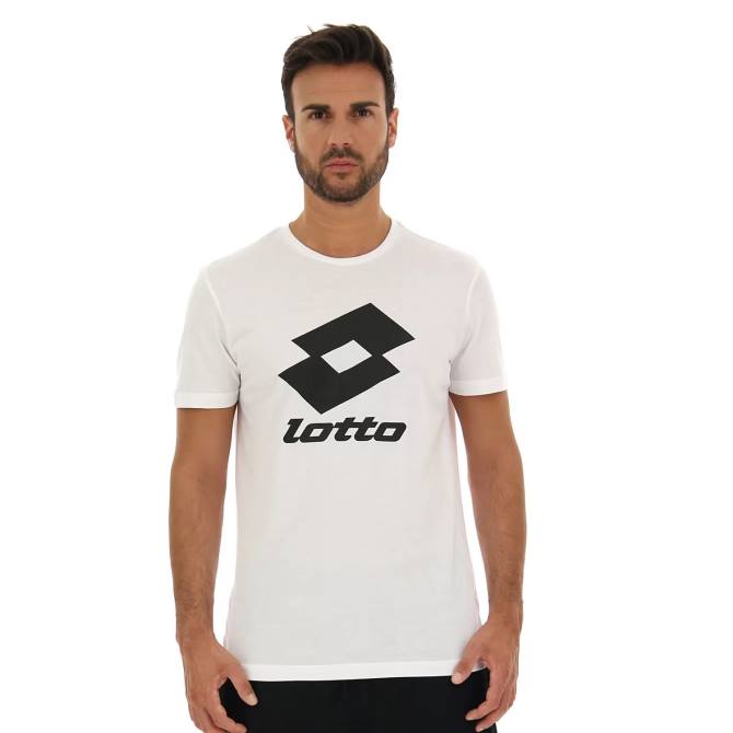 muži smart ii tee js Lotto žiarivo biele 2Z28407