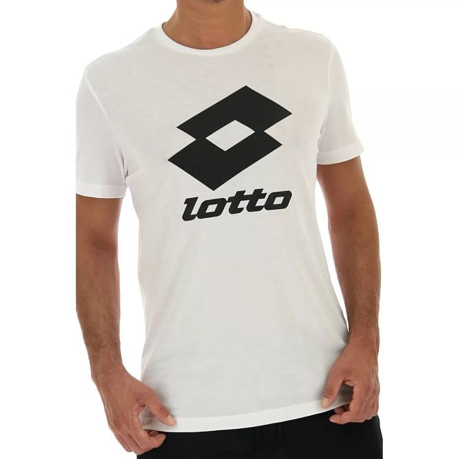 muži smart ii tee js Lotto žiarivo biele 2Z28407