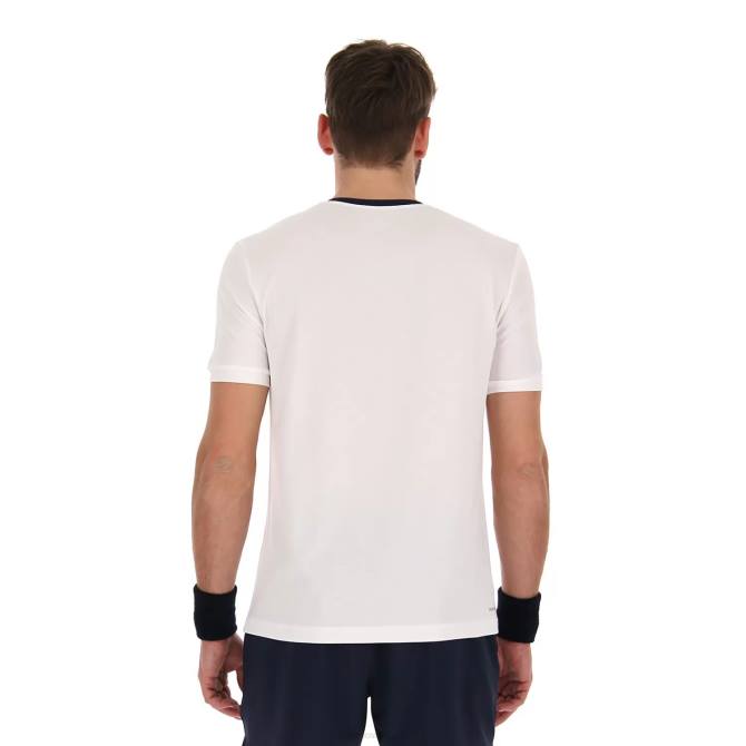 muži squadra ii tee pl Lotto žiarivo biele 2Z28502