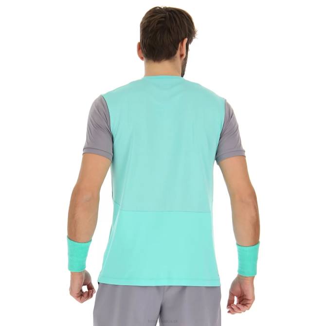 muži top iv tričko Lotto zelená 929c/quicksilver 2Z28488