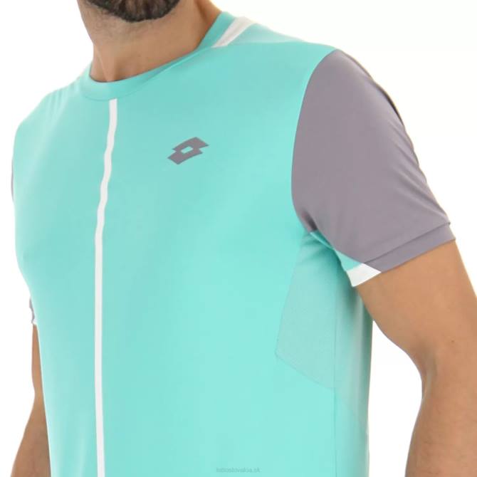 muži top iv tričko Lotto zelená 929c/quicksilver 2Z28488