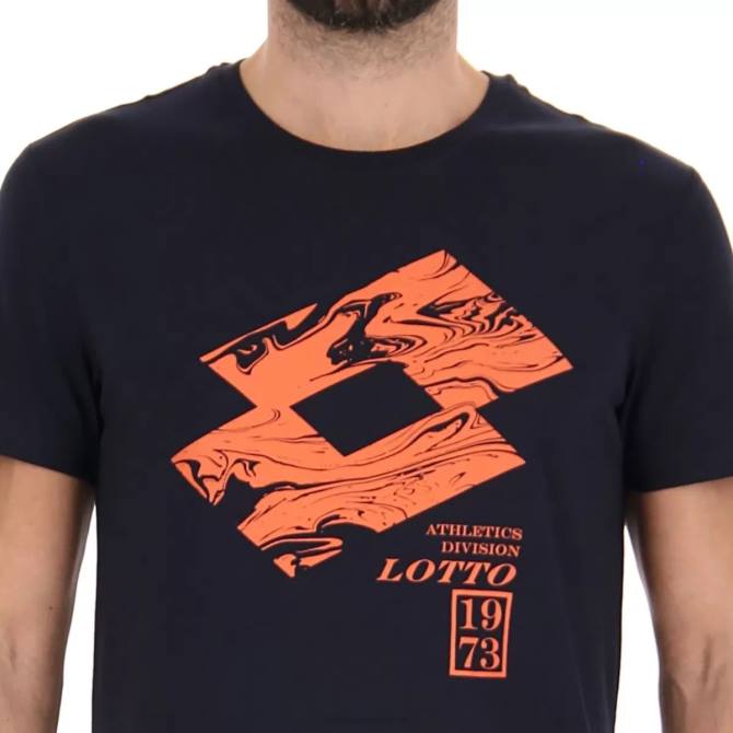 muži tričko losanga v Lotto námornícka modrá 2Z28421
