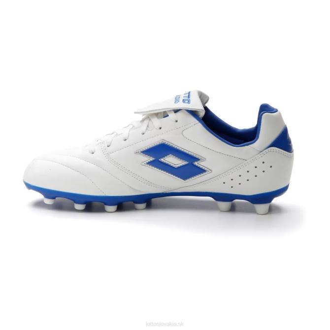 muži štadión 200 iii fg Lotto všetko biele/pacific blue 2Z28147