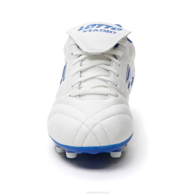 muži štadión 200 iii fg Lotto všetko biele/pacific blue 2Z28147