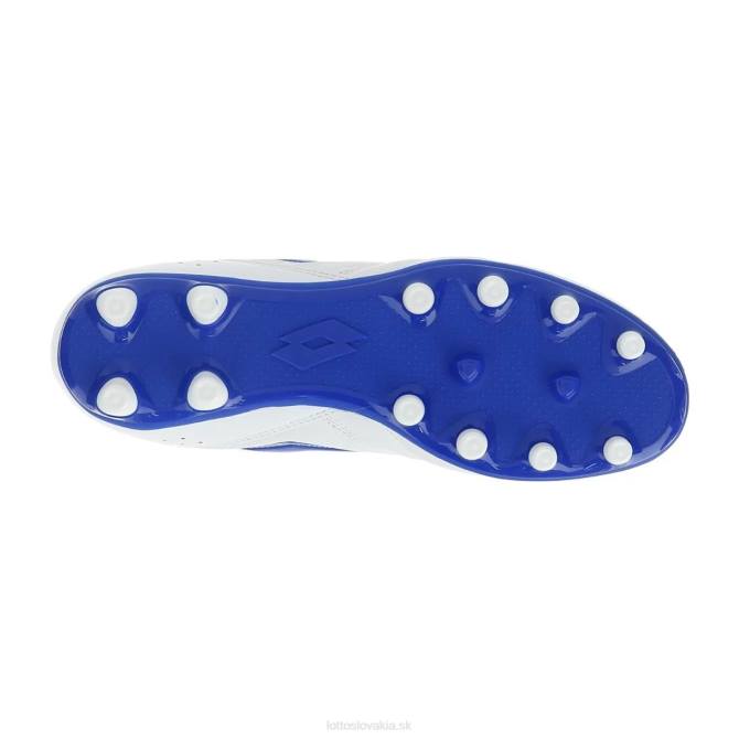 muži štadión 200 iii fg Lotto všetko biele/pacific blue 2Z28147