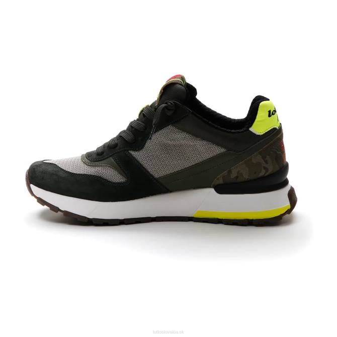 muži tokyo ginza camo Lotto zelená živica/teplá šedá 4u/hroznový list 2Z2824