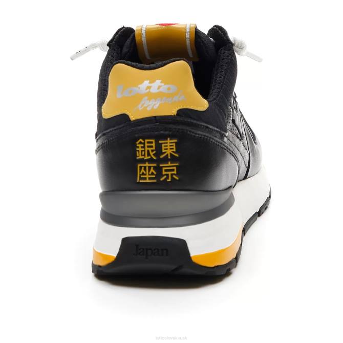 muži tokyo ginza lth Lotto celé čierne/mango mojito 2Z2847