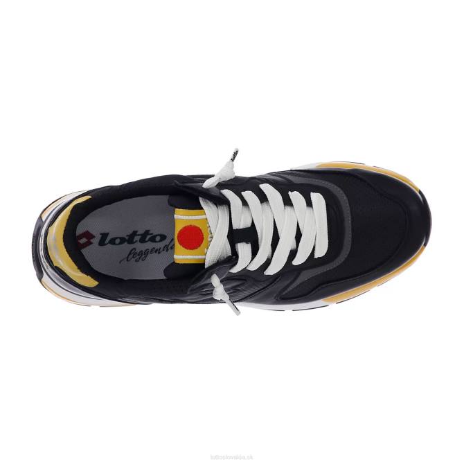muži tokyo ginza lth Lotto celé čierne/mango mojito 2Z2847