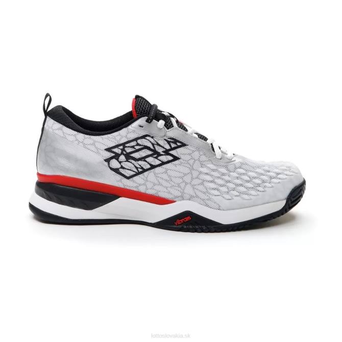 muži raptor hyperpulse 100 spd Lotto celá biela/celá čierna/plamenovo červená 2Z28106