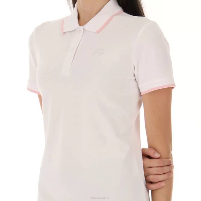ženy polo classica w stc pq Lotto žiarivo biela/málo ružová 2Z28968