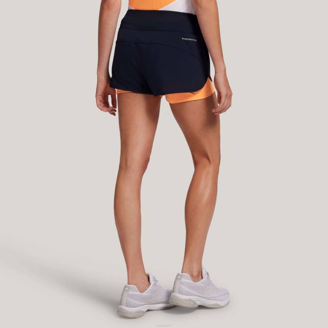 ženy top ten shorts ii Lotto námornícka modrá/oranžová beat 2Z281351
